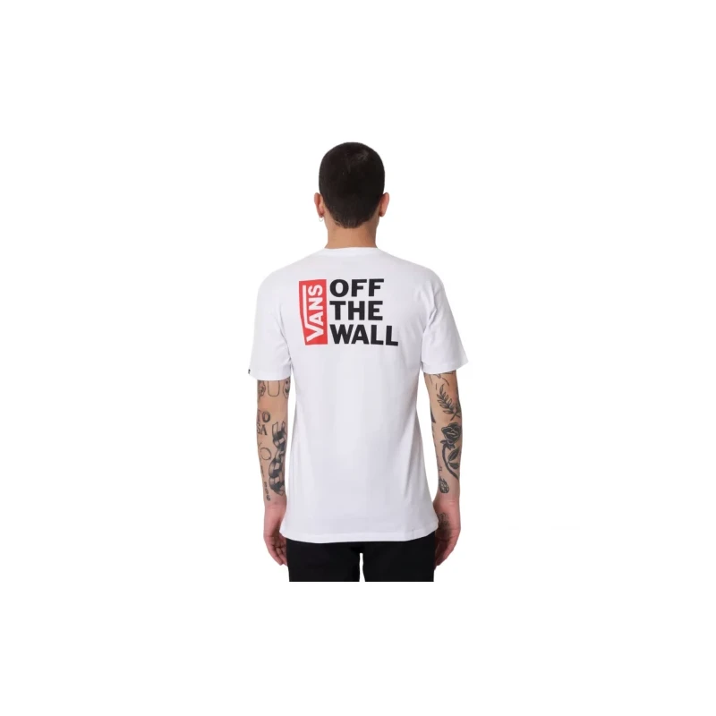 Camiseta Vans Off The Wall White