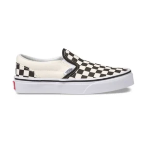 Tênis Vans Infantil Slip On Checkerboard Blk Wht 1