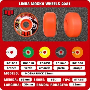 Roda Moska Orange Rock 53mm 2