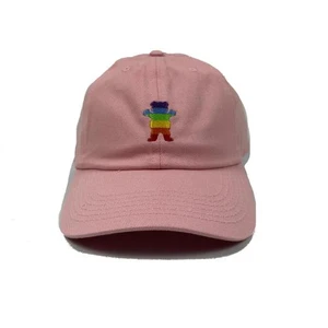 Boné Grizzly Pride Bear Dad Strap Pink 1