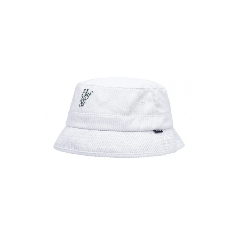 BUCKET HAT HUF 1984 CORD WHITE
