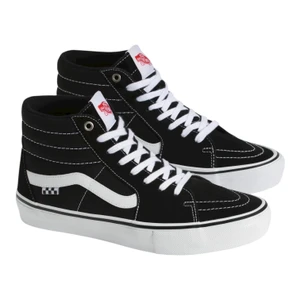 Tênis Vans Sk8 Hi Skate Black White 1