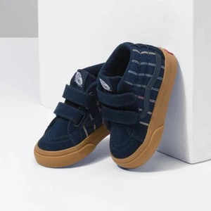 Tênis Vans Infantil Sk8 Mid Velcro Navy Gum 3