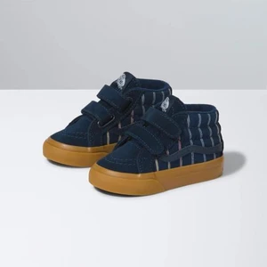 Tênis Vans Infantil Sk8 Mid Velcro Navy Gum 2