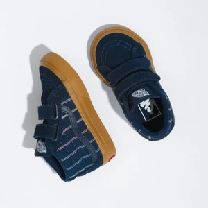 Tênis Vans Infantil Sk8 Mid Velcro Navy Gum 4