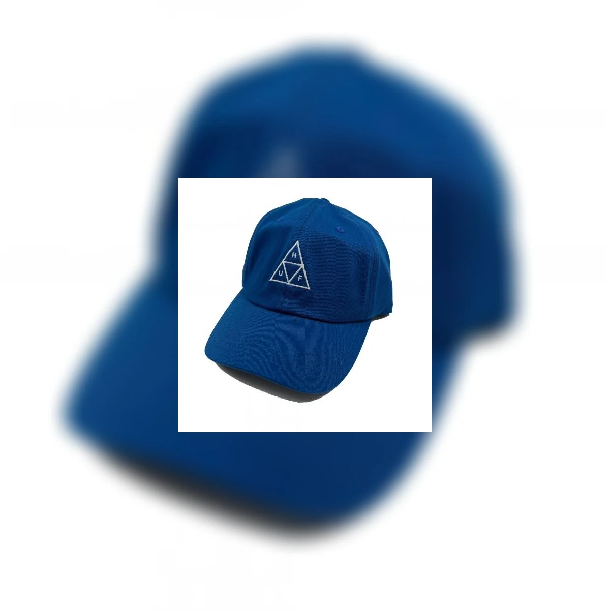Boné Huf Essentials Tt 6 Panel Azul | Sunset Skateshop - A maior e mais ...