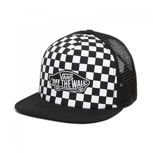 Boné Vans Infantil Classic Patch Trucker Blk Wht 2