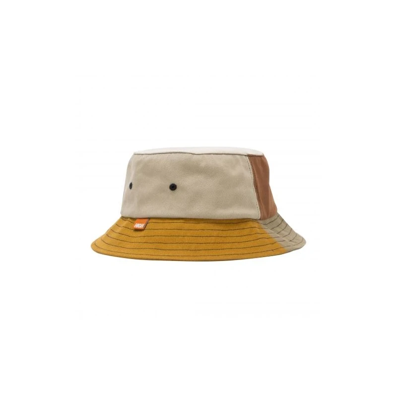 BUCKET HAT HIGH COLOR BLOCK BROWN