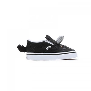 Tênis Vans Infantil Triceratops Slip Dino Black White 1
