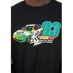 Camiseta Dgk Ml Gt93 Black 4