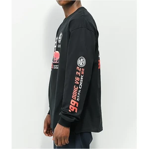 Camiseta Dgk Ml Pole Position Black 2