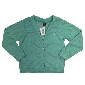 Cardigan Volcom Feminina Breezy Babe Verde 1