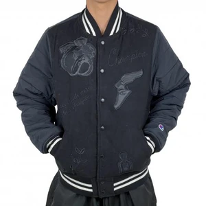 Jaqueta Champion Premium Letterman Black 1