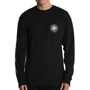 Camiseta Vans Ml Barbed Dartboard Black 2