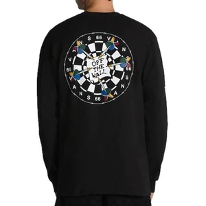 Camiseta Vans Ml Barbed Dartboard Black 1