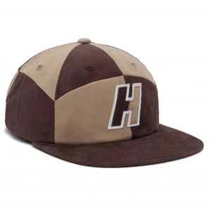 Boné Huf Splice H Strapback Brown 1