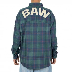 Camisa Baw Overshirt Plaid 76904-312 Marinho 1
