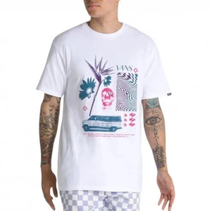 Camiseta Vans Warped Vacation White 1