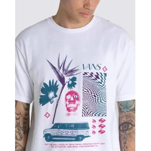 Camiseta Vans Warped Vacation White 2