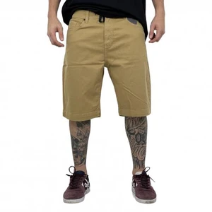 Bermuda Dc Worker Skate Straight Bege 1