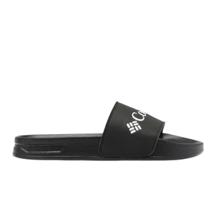 Chinelo Columbia Hood River Slide Black White 1
