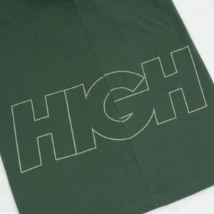 Camiseta High Work Outline Logo Night Green 4