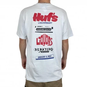 Camiseta Huf Liquormart White 1