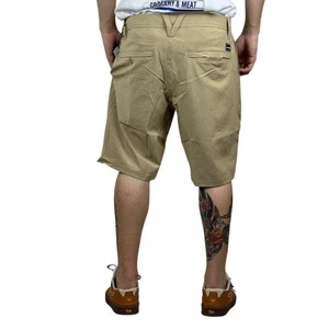 Bermuda Volcom Hibrida Cross Shred Dark Khaki 2