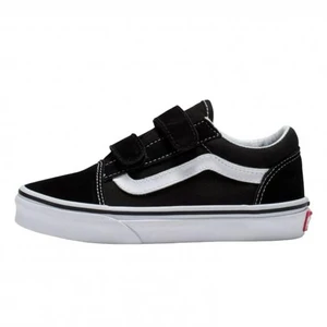 Tênis Vans Infantil Old Skool V Black True White 2