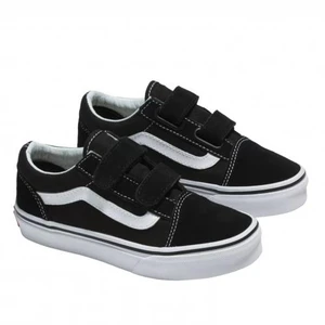 Tênis Vans Infantil Old Skool V Black True White 3