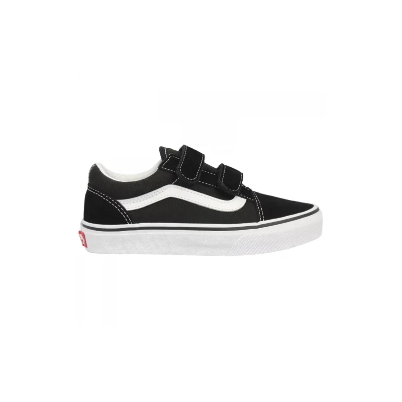 Tênis Vans Infantil Old Skool V Black True White
