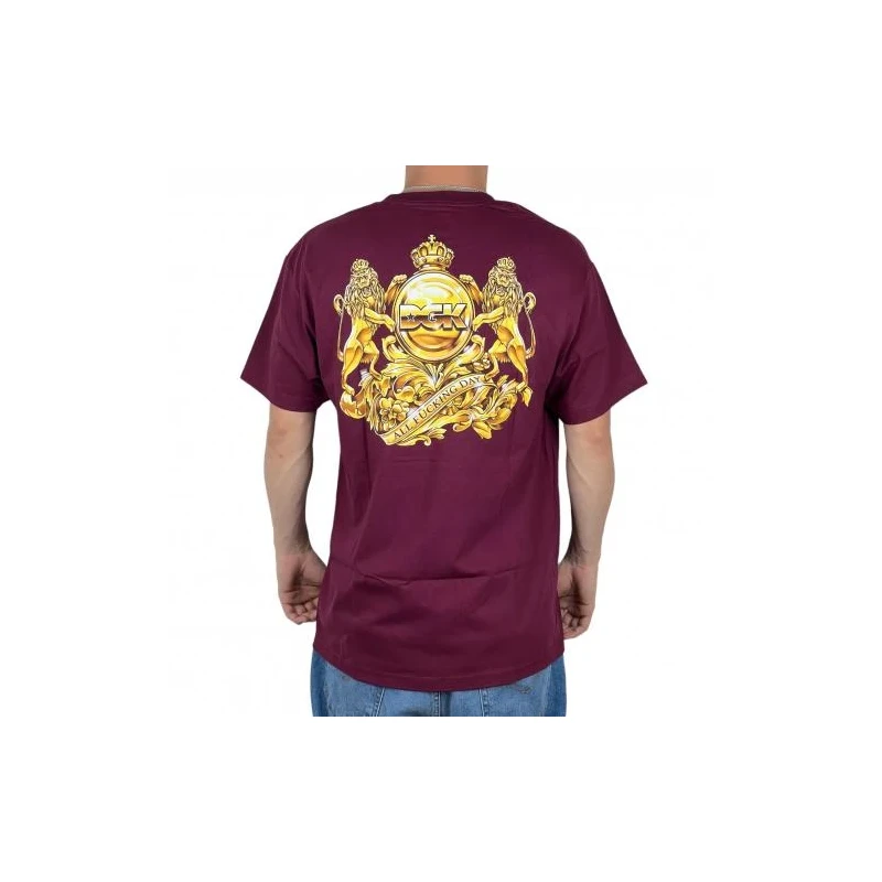 CAMISETA DGK OG CREST BURGUNDY