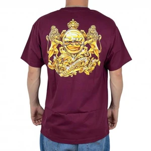 Camiseta Dgk Og Crest Burgundy 1