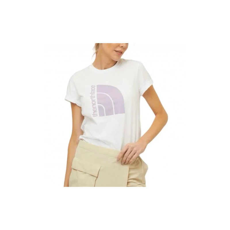 Camiseta The North Face Feminina Half Dome Branca