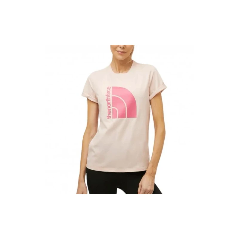 Camiseta The North Face Feminina Half Dome Rosa