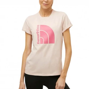Camiseta The North Face Feminina Half Dome Rosa 1