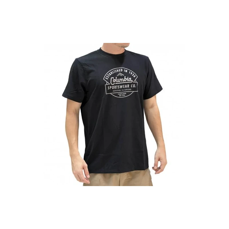 CAMISETA COLUMBIA CSC OUTFITED PRETO