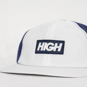 Boné High 6 Panel Due Navy White 3