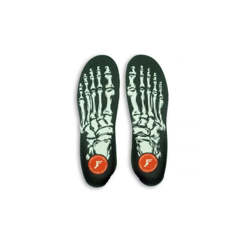 PALMILHA FOOTPRINT INSOLES ELITE PRO HI SKELETON BLACK