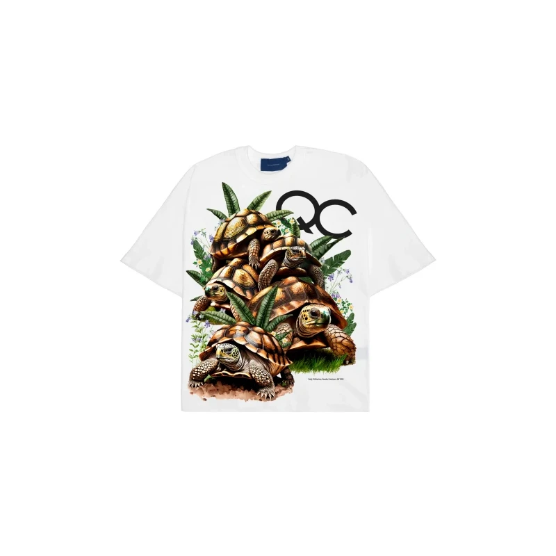 CAMISETA QUADRO SLOW AND STEADY OFF WHITE