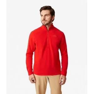 Fleece The North Face Glacier 1/4 Zip Red 3