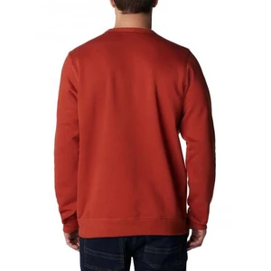 Moletom Columbia Crewneck Logo Fleece Red 2