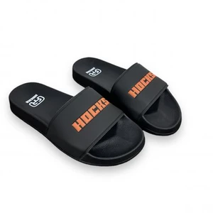 Chinelo Hocks Slide Black Orange 1
