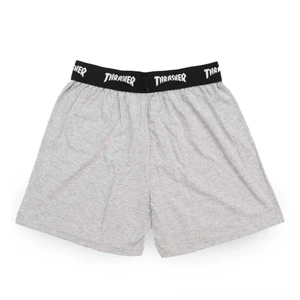 Samba Canção Thrasher Mag Logo Cinza Mescla 3