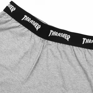 Samba Canção Thrasher Mag Logo Cinza Mescla 2