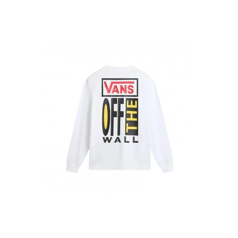 Camiseta Vans Ml Ave White