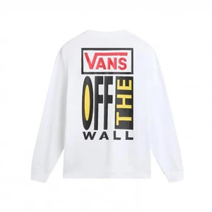 Camiseta Vans Ml Ave White 1