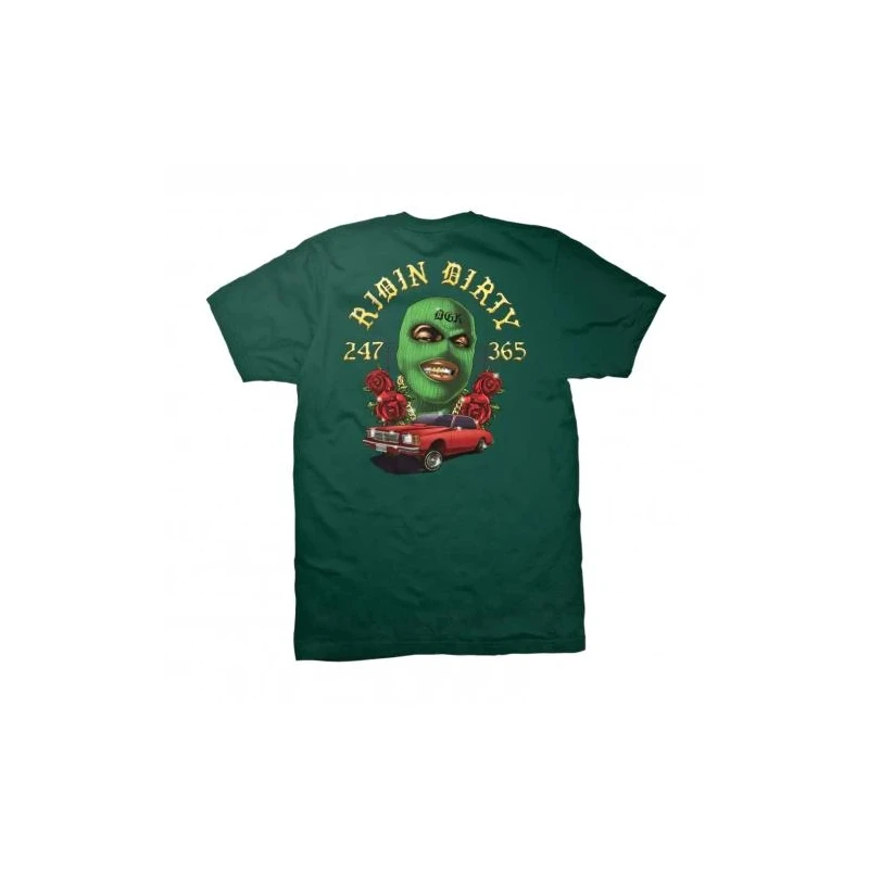 CAMISETA DGK RIDIN DIRTY GREEN