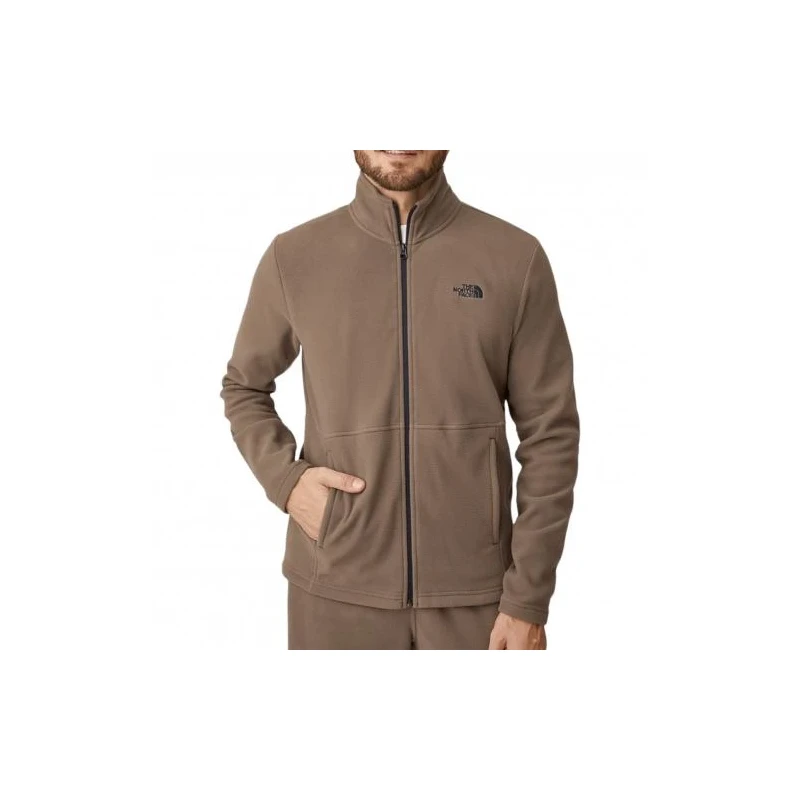 Fleece The North Face Tka G Full Zip Falcon Brown