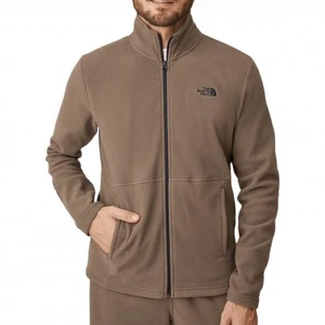 Fleece The North Face Tka G Full Zip Falcon Brown 1